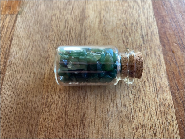 Flesje mineralen middel Canadese Jade