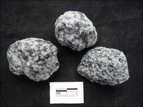 Igneous rock: Obsidian snowflake