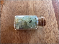 Bottle minerals middle Prehnite