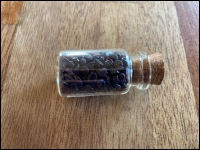 Bottle minerals middle Garnet