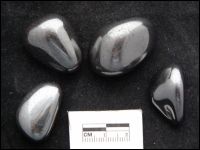Hematite tumblestone polished middle