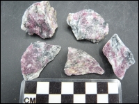 Eudialiet Zirkonium en Rare Earth Elements erts klein
