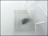 Lazulite quartz middle in box