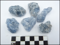 Calcite blue rough small