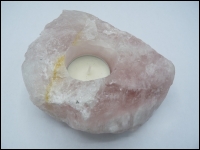 Tea Light Rose quartz