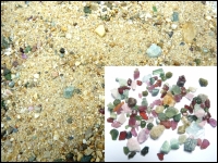 Gem Sand Search Gemstones yourself 250g