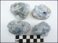 Celestine crystals large