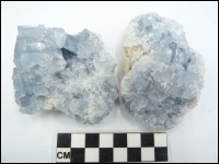 Celestine crystals XL
