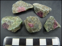 Zoisite with Ruby small