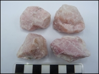 Petalite pink rough middle