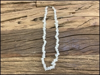 Necklace short Moonstone white